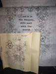 Vintage Picture To Paint #0714 Prayer God His Heaven For Artex & Tri Chem. Fixed Price $18.77.