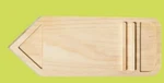 Mondo Llama 9.75" Long Pencil Shape Wood Diy Kids' Paint Art Craft Project. Fixed Price $9.00.