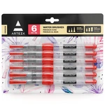 Arteza Water Brush Pens, Set Of 6, With 1 Count (pack 6), Multicolor. Fixed Price $24.18.