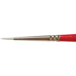 United White Taklon Brush Short Handle Round Size. Fixed Price $8.89.