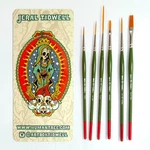 Mack Tidwell Brushes M/t 6 Piece Set. Fixed Price $33.00.
