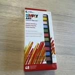 Loew Cornell Simply Art 48 Chalk Pastels New Nib Nwt. Fixed Price $11.00.