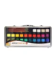 Simply Acrylic 40 Pcs Set Metal Case Art Supplies Craft Painting Color. Fixed Price $38.86.