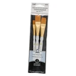 Plaid Nylon Brush Set, 50559 Brown (3-PIECE) Paint. Fixed Price $12.99.