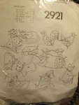 Tri-chem Liquid Embroidery Sun-glo Kitchen Animal Magnets #2921 To Paint. Fixed Price $15.94.