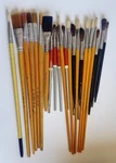 Mix 22PS Grumbacher Kolinsky Watercolor Brush 5/7/11 & Liquitex Fm Usa. Fixed Price $350.99.