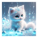 Sjutouci Cute Cat Diamond Painting Kits For Adults, Art Multicolored. Fixed Price $8.99.