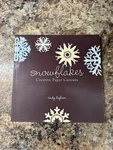 Snowflakes Creative Paper Cutouts Techniques For Scrapbooks Decorating. Fixed Price $10.10.