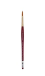 Grumbacher Goldenedge Synthetic Round Watercolor Brush, Size (4620.6). Fixed Price $12.50.