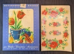 Vintage Meyercord Decals 856B & 723 Floral Water Slide Lot Of. Fixed Price $22.19.