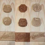 Wooden Car Logo Solid , Oak Sapele Mgb Morris Austin. Fixed Price $34.08.