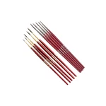Andrew Mack Dc Micro Mono & Script Set Of Ten Squirrel Pinstriping Brushes. Fixed Price $69.00.