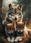 Ricuved Wolf Diamond Painting Kits For Adults, 5D Animal. Fixed Price $14.99.