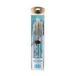Aqualon Round Artist Brush Set, 6-PIECE. Fixed Price $27.47.