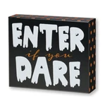 Collins Painting & Design Enter If You Dare Halloween Wooden Box. Fixed Price $12.99.