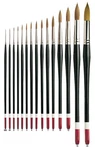 Pro Arte Series 100 Round Connoisseur Brush Artist Sable Watercolour Paint Range. Fixed Price $6.93.