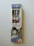 Pentel Arts Color Water Brush Box Set, Black/gray/sepia/aquash (gflfrhbp). Fixed Price $19.99.