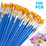 100PCS Artist Brushes Set Acrylic Oil Watercolour Painting Craft Model. Fixed Price $12.99.