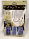 Armour Rub Of 3 Glass Etching Stencils - Gala Letters & Numbers. Fixed Price $10.70.