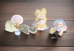 1984 Xavier Roberts Cabbage Patch Kids Collectible Porcelain Figurine Set. Fixed Price $25.00.