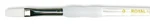 Royal & Langnickel(r) Soft-grip White Taklon Flat Brush-size 8. Fixed Price $8.74.