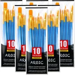 60 Pcs Acrylic Paint Set, Oil & Watercolor - Professional Artist Brushes. Fixed Price $13.99.