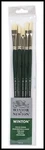 Winsor & Newton Winton Long Handle Brush (5 Pack) (round 6, Filbert Flat 6.... Fixed Price $77.66.
