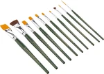 One Stroke Paint Set 10 Pack Acrylic Liner Flat Scruffy Brushes. Fixed Price $39.99.