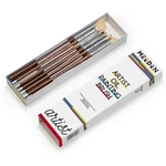 Meeden Artist Oil Paint Set: 10 Pcs Hog Bristle Brushes - Profes. Fixed Price $72.03.