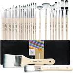 Artecho 32 Pcs Brushes For Acrylic Painting, Oil. Fixed Price $31.50.