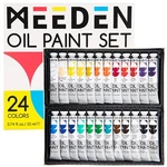 Meeden Oil Set, Non-toxic 24 22ML/0.74OZ For Canvas Painting. Fixed Price $38.90.