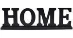 Rustic Home Sign - Freestanding Tabletop Decor, 16.5" X Black Wooden .... Fixed Price $30.34.