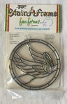 New Stain Frame Suncatcher Ornament Accento Craft Vintage - Swan Bird. Fixed Price $8.96.