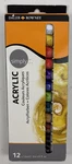 Daler Rowney Simply Acrylic Paint Set - X 12ML Tubes. Fixed Price $16.99.