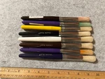 8 - Round Colossal Chenille Kraft Paint Brushes. Fixed Price $5.00.