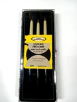 Vintage Robert Simmons Lancer Pure Sable Brushes W/case 86B4 Usa. Fixed Price $24.99.