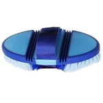 37JT Royal Blue TOUGH1 Tack Horse Grooming Great Grips Flex Finishing Brush. Fixed Price $11.95.