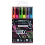 Royal Langnickel Chalk Markers Brush Tip Neon Set 6PC. Fixed Price $15.46.