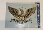 Nos Decorcal 1978 Handpainted Water Slide Decals A-3 Golden Eagle. Fixed Price $10.00.