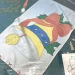 Vintage Christmas Decoration Tulip Ready To Paint Bell Flag Art Craft Kit New. Fixed Price $12.00.