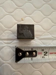 Politician Speech Wood Back Printer Block Cut Image. Fixed Price $19.00.