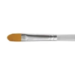 Royal & Langnickel Clear Choice Gold Taklon Brushes Filbert Size 8. Fixed Price $17.49.