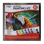Artskills Acrylic Painting Kit 17 Pieces Multicolor Set W/ Brushes. Fixed Price $19.80.