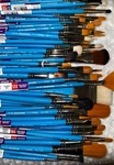 Princeton Select Artiste 99 Pc Paint Brush Lot Short Handle Watercolor Acrylic. Fixed Price $99.00.