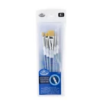 Royal & Langnickel Soft Grip Paint Brushes (5 Piece Set). Fixed Price $13.84.