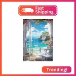 Lxmsja Sea View Diamond Art Kits For Adults, Landscape Diy Full Drill Pa. Fixed Price $8.60.