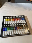 Castle Art Supplies 24X 12ML Premium Quality Oil Paint Set No Box Lid. Fixed Price $16.95.