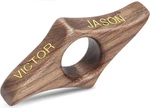 Personalized Walnut Page Holder With 3D Metal Letters, Smooth Finish Wood Thu.... Fixed Price $20.26.