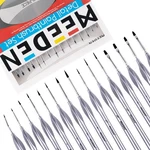 Meeden Miniature Paint Brush SET,15 Tiny Professional Fine Tip Small, Gray. Fixed Price $28.82.