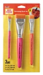 Plaid 24781 Taklon Bristle Flat Mod Podge Decoupage Brush Set. Fixed Price $14.16.